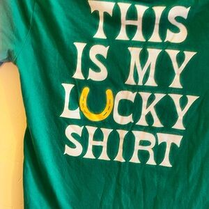 Gymboree green Graphic Tee - Lucky Shirt